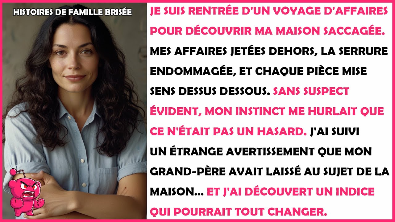 De retour de voyage, j'ai retrouvé mes affaires dehors : ma sœur ignorait que les caméras de...