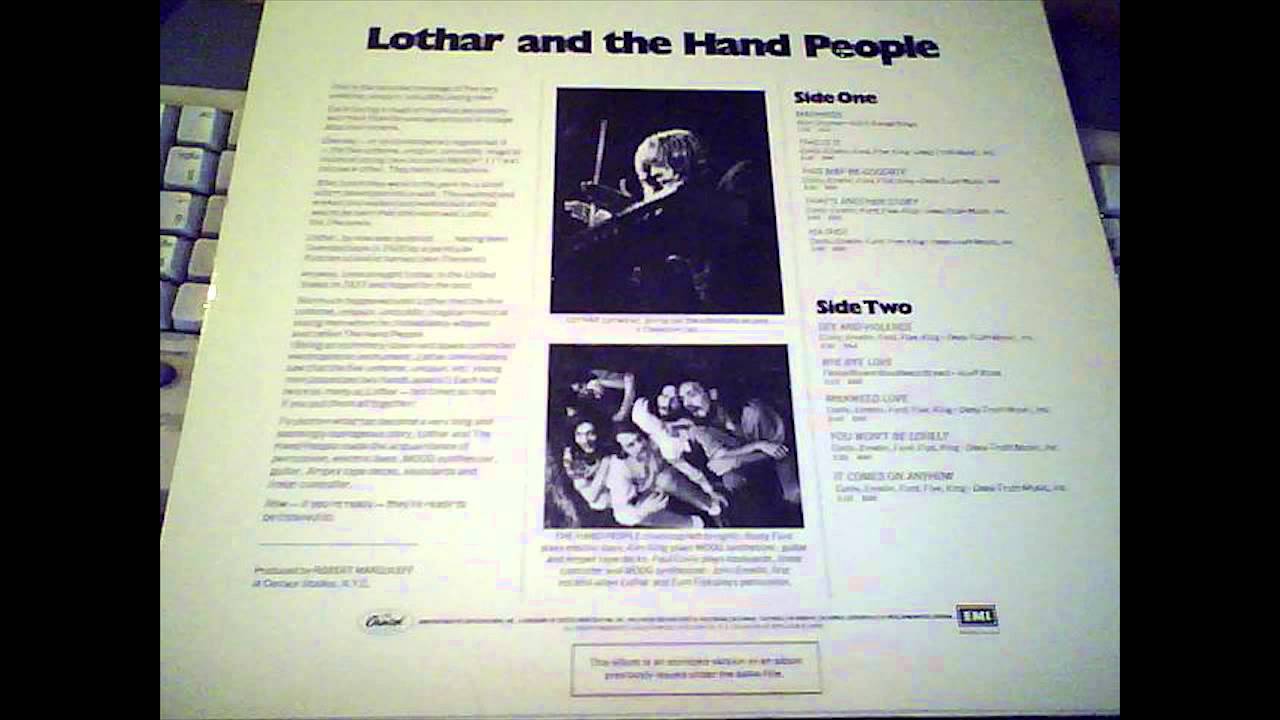 Lothar And The Hand People   This May Be Goodbye 1968 Presenting