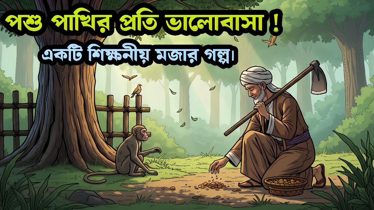 যারা প্রকৃতিকে ভালোবাসেন আল্লাহ তা'য়ালা তাদেরকে ভালোবাসেন | ইসলামিক গল্প | Islamic Bangla Golpo