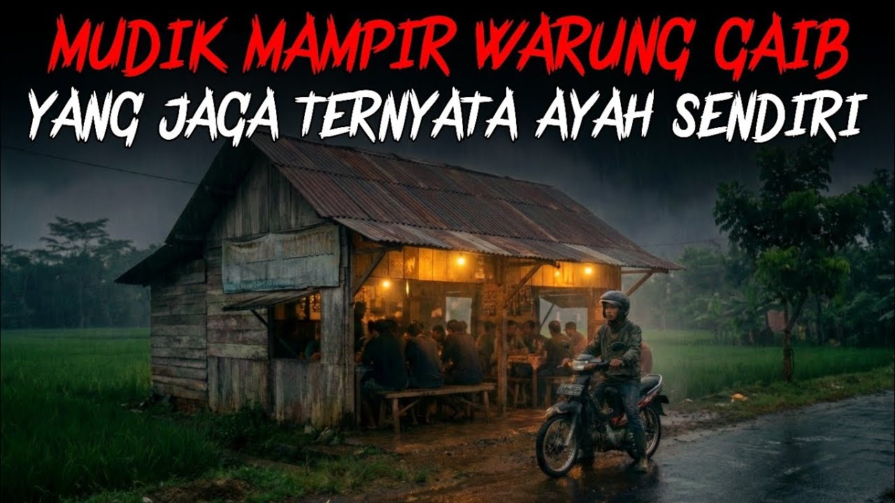 MAMPIR WARUNG GAIB SAAT MUDIK LEWAT JALAN PINTAS PEMILIKNYA AYAH SENDIRI YANG SUDAH LAMA MENINGGAL