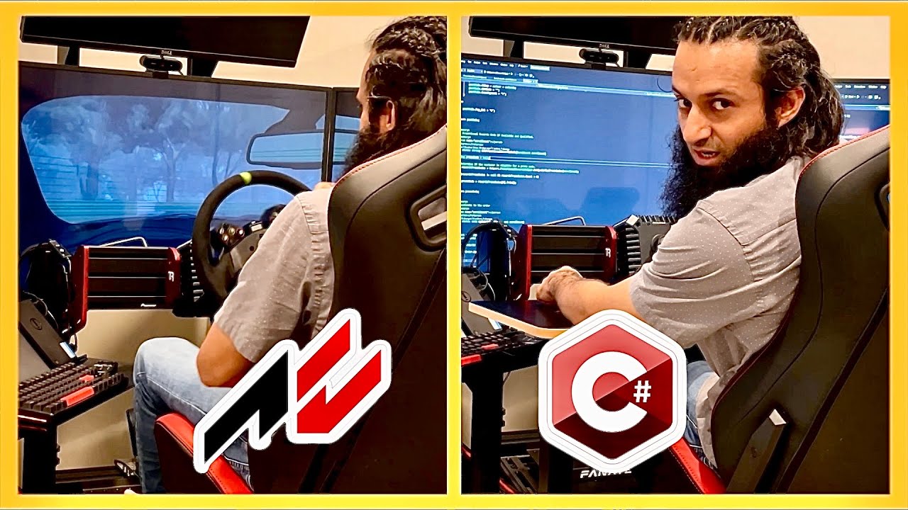 I Built the Perfect Home Racing Simulator & Workstation Combo