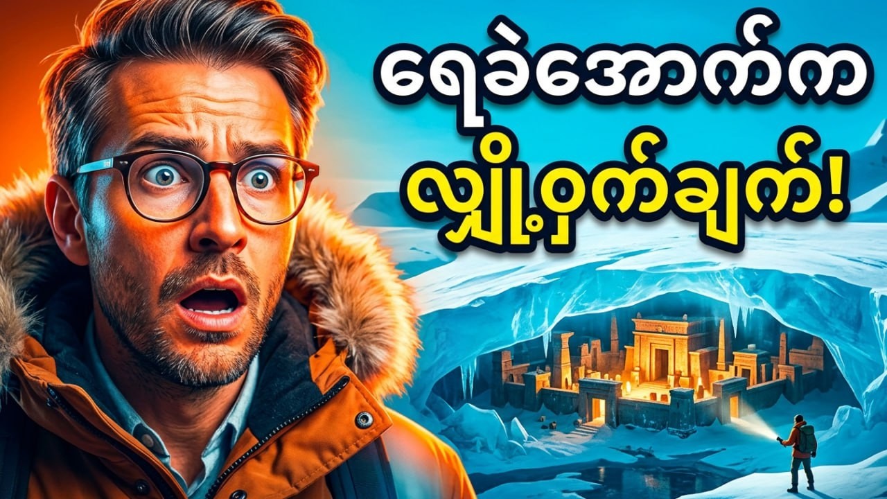 သိပ္ပံပညာရှင်များထိတ်လန့်သွားရသည့် ရေခဲပြင်အောက်မှ ရှေးဟောင်းမြို့တော်