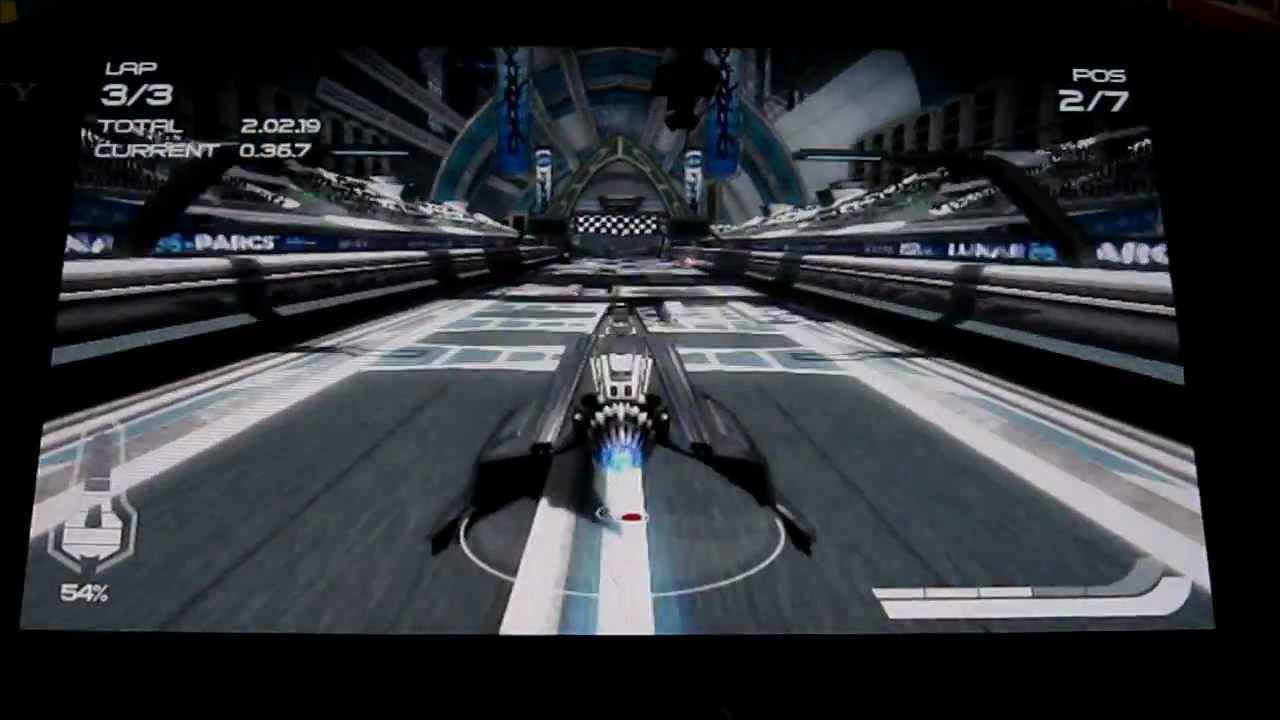 Wipeout HD/Fury - Wipeout 2048 DLC - PS Vita gameplay