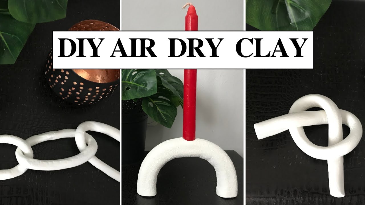 DIY AIR DRY CLAY Projects You ACTUALLY Want To Create! EASY + AESTHETIC Room Decor