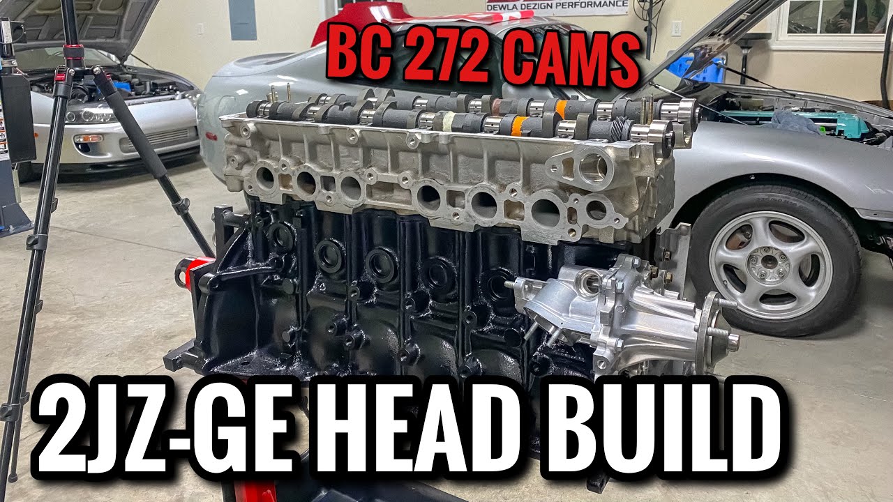 2JZ  NA-T Build Ep. 3 - ARP Head Studs & Brian Crower Cams Install