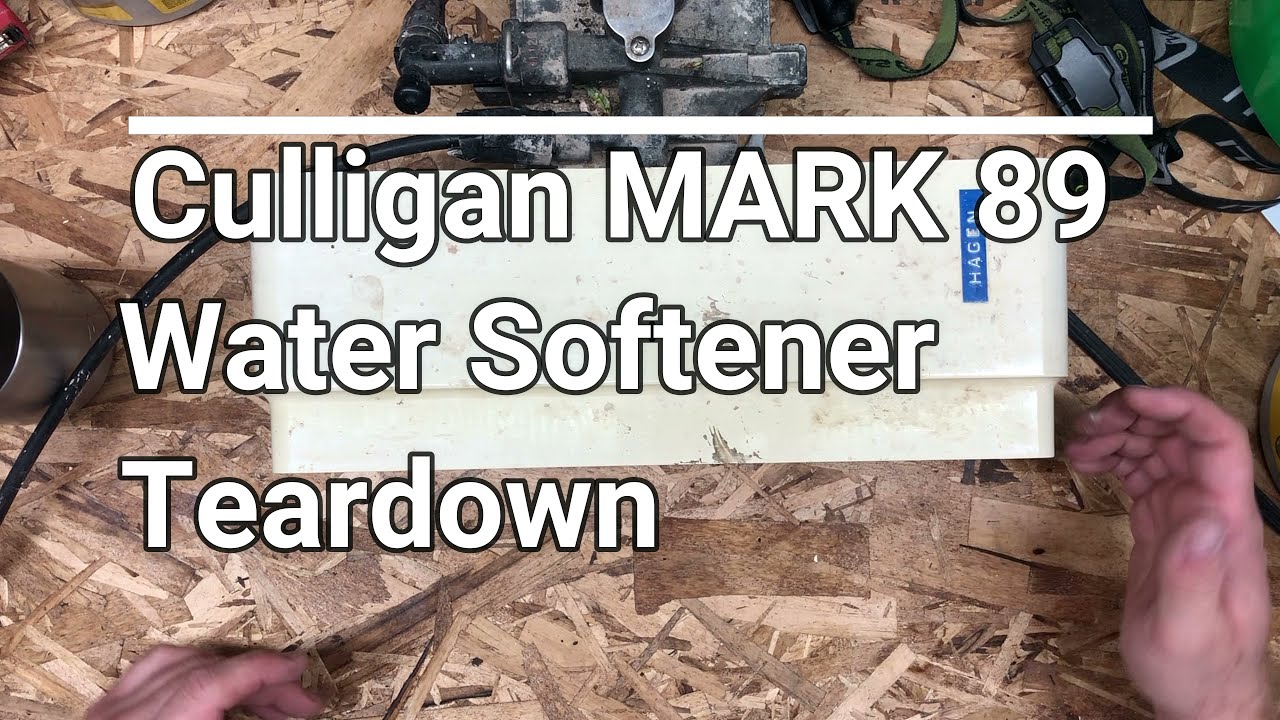 Culligan MARK 89 Water Softener Teardown