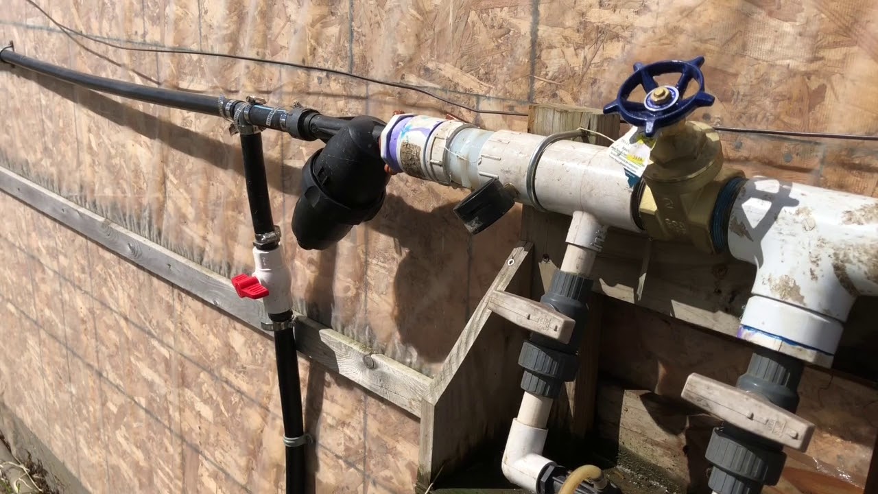 Fertigation setup