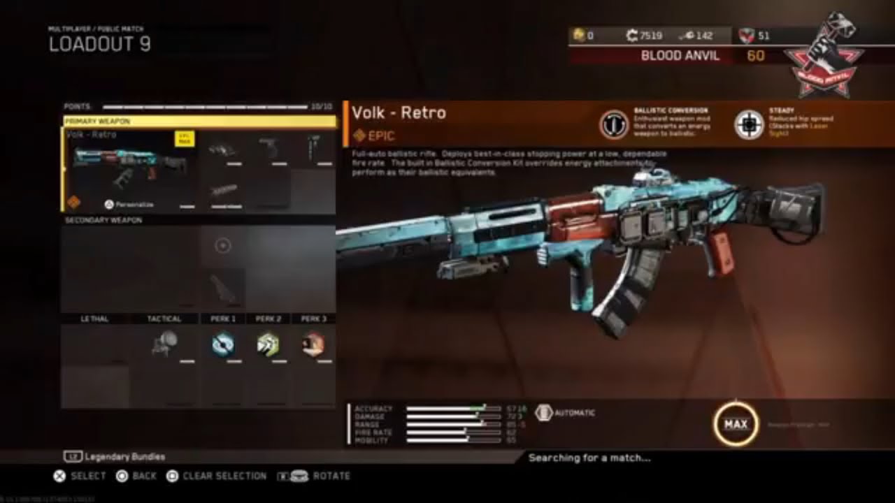 NEW DLC VOLK RETRO AKA THE AK47  - Infinite Warfare - TEARING EM UP