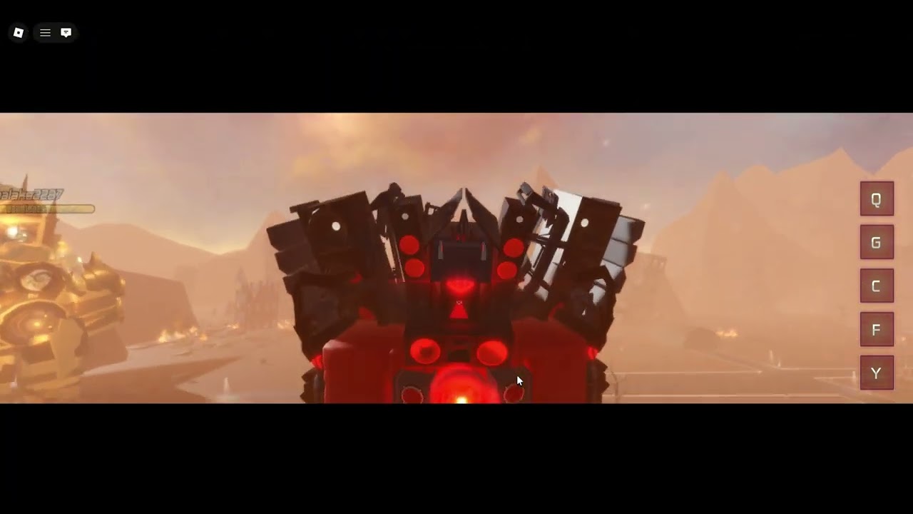 Showcasing Improved Titan Tv Man and Titan Clockman with my friend