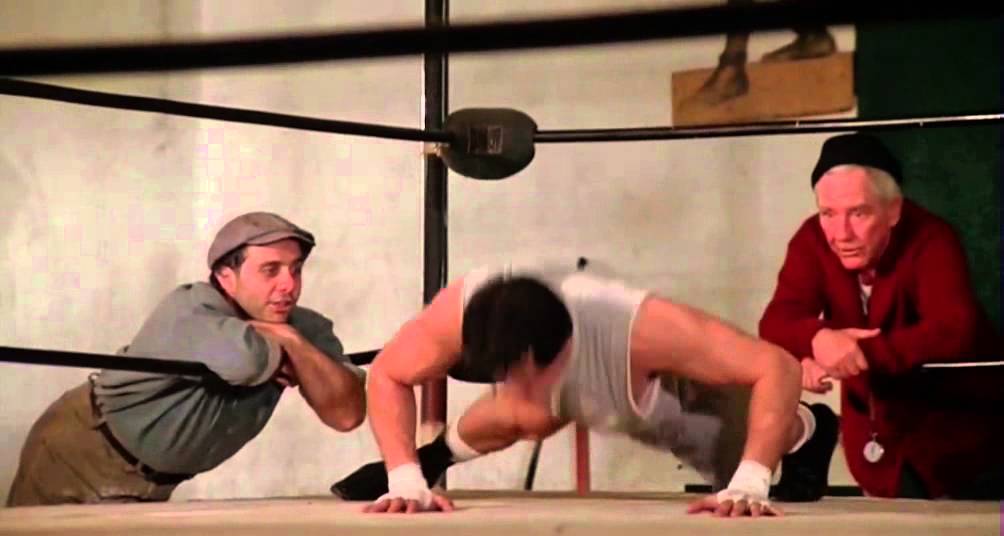 Rocky (1976): Rocky training montage