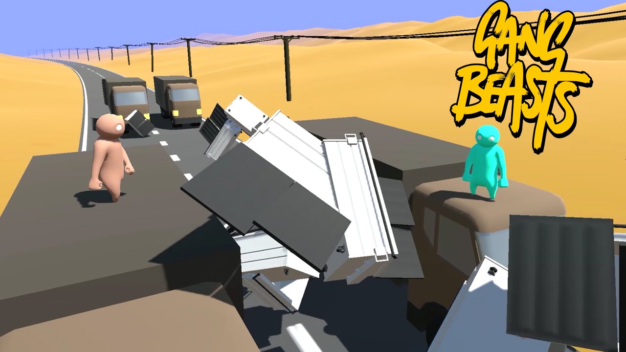 Gang Beasts - Road Rage [Father and Son Gameplay]