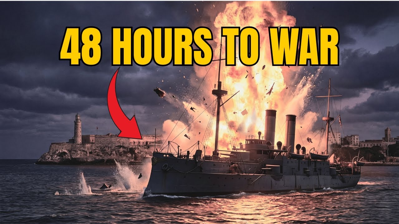 A Battleship Exploded in Havana Harbor... And America Went to War in 48 Hours