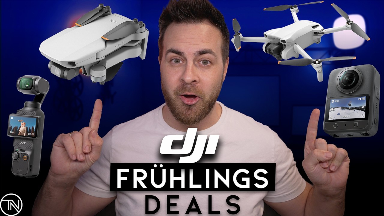 Die besten DJI Deals bei Amazon im Fr&uuml;hling 2026 | Amazon Fr&uuml;hlingsangebote 2026