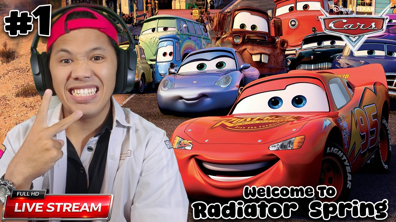 Welcome Radiator Springs — Cars: The Video Game - PS2 (LIVE)