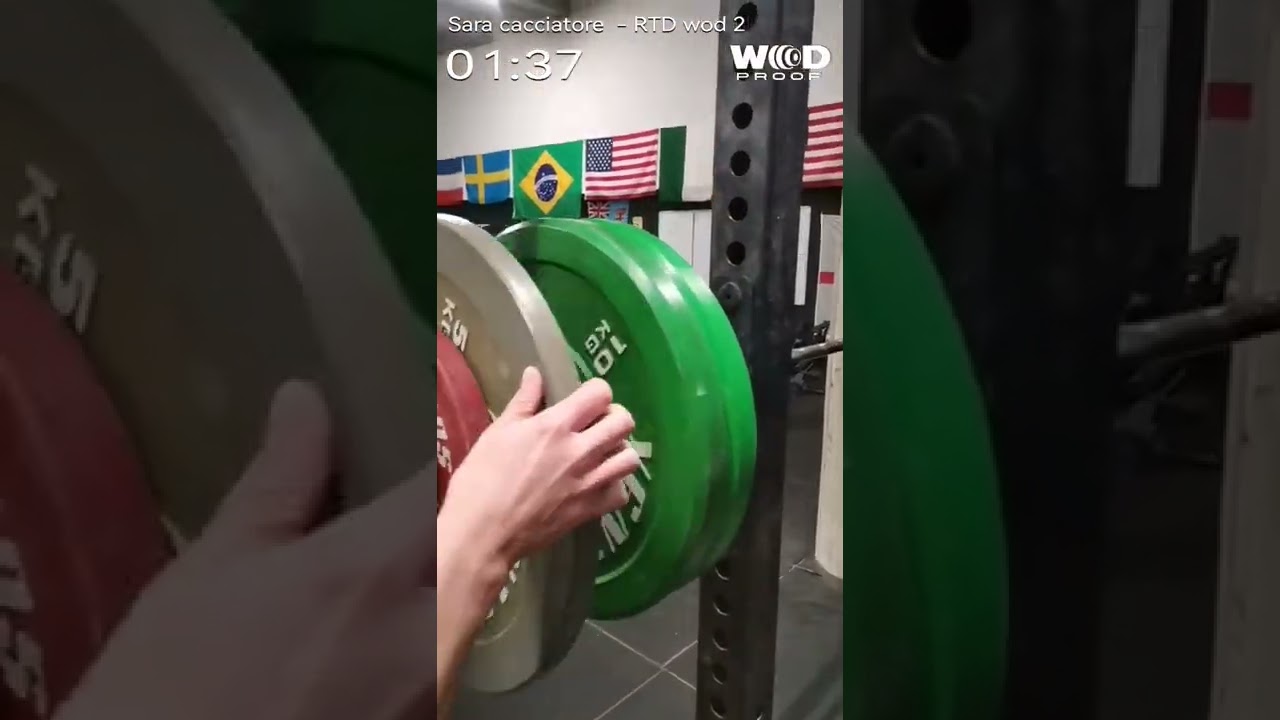 Sara Cacciatore - Wod 3, Roma Throwdown 2022, Intermediate