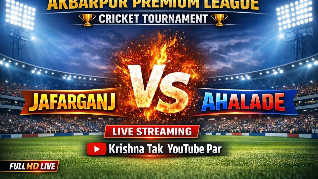 Akbarpur Premier League | Ahalade & jafarganj 