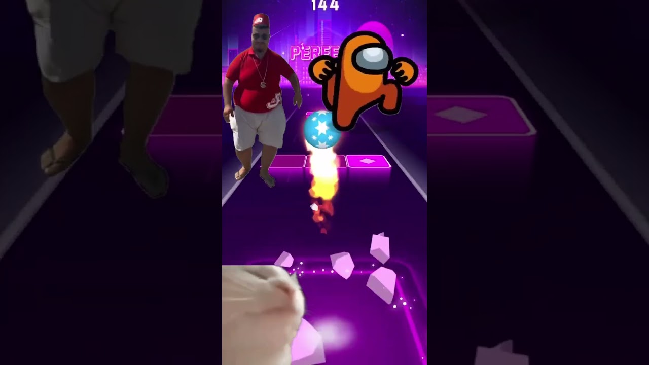 Skibidi Dop vs Among Us | Tiles Hop #tileshop #bestmusic #bestsongs #coffindance #dancingroad