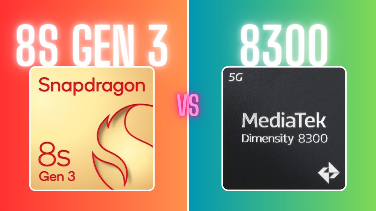 Snapdragon 8s Gen 3 vs MediaTek Dimensity 8300