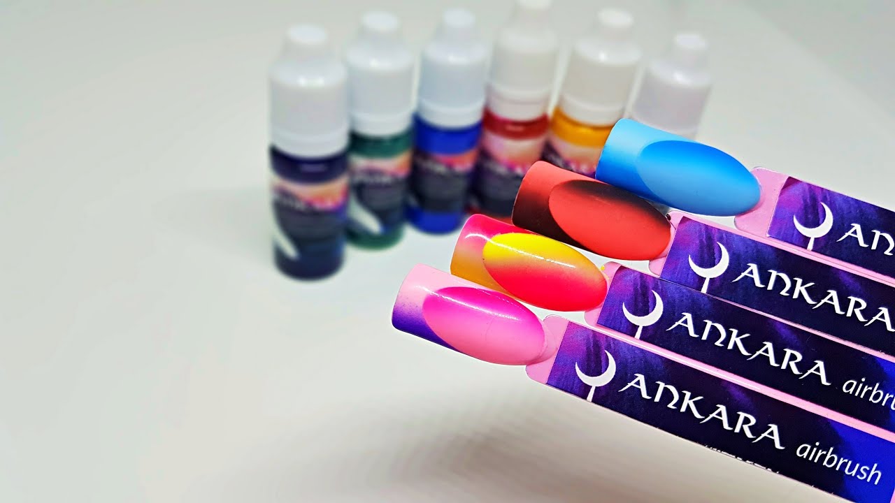 Zdobienia paznokci metodą Amazing Airbrush