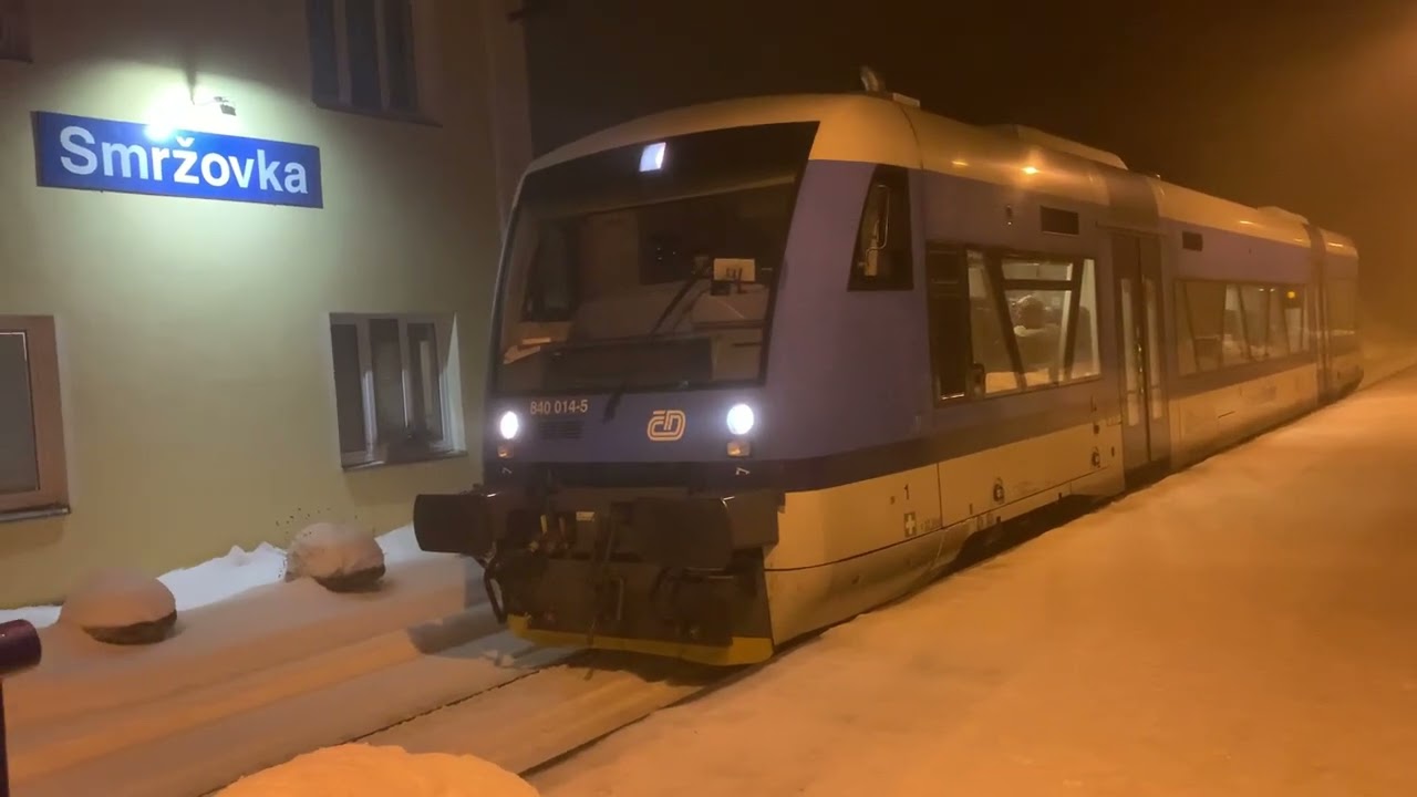 Žst.Smržovka 13.1.2026