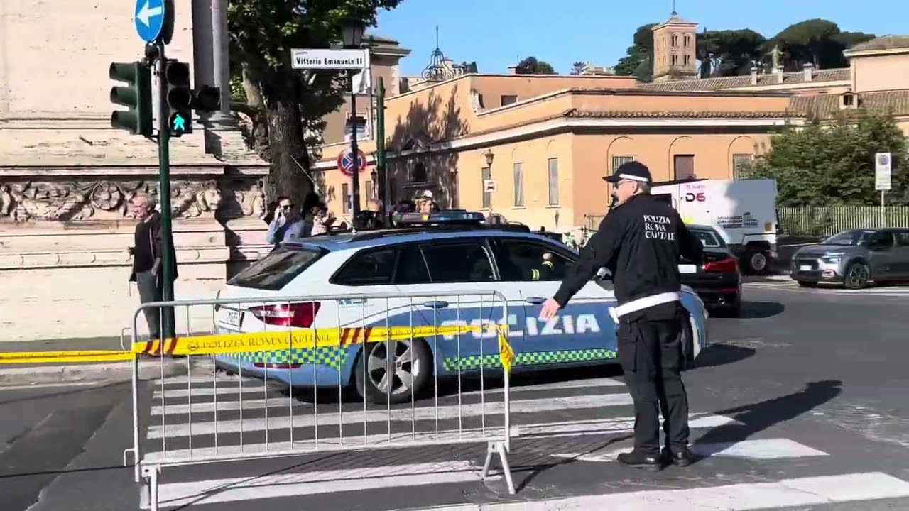 Scorte delegazioni per funerali di Papa Francesco