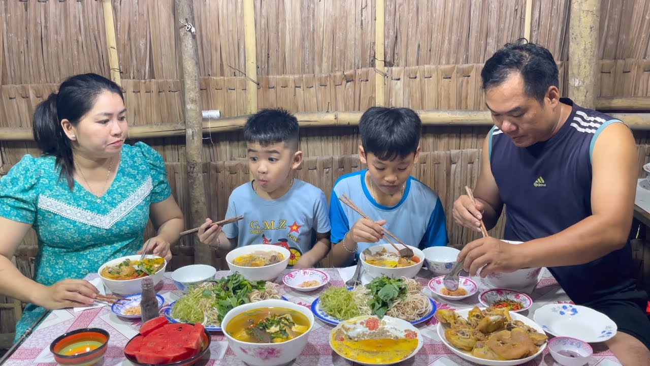 Bún Riêu Giò Heo Cua Đồng Món Ăn Quốc Dân Ai Cũng Thích |Atml