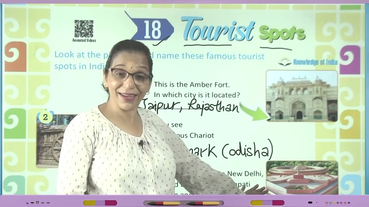 Ch 18 | Jophiel Books | GK | Class 03 | Tourist Sport | For children