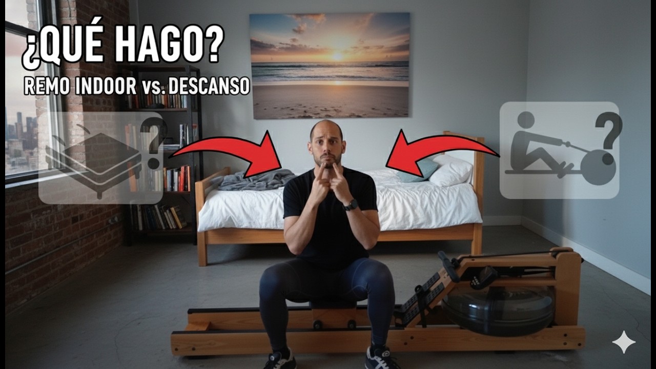¿REMO o DESCANSO? La batalla diaria de un deportista