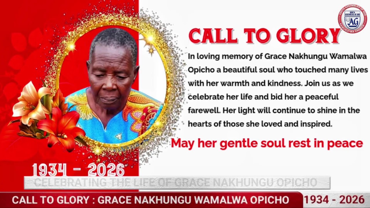 CELEBRATING THE LIFE OF GRACE NAKHUNGU WAMALWA OPICHO 1934-2026 ( 92 YEARS)