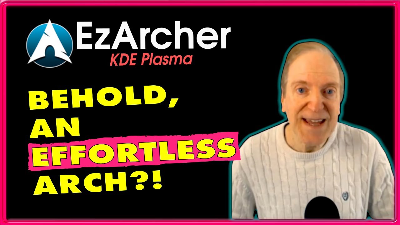 EzArcher — простые в установке спины Archlinux! 💥