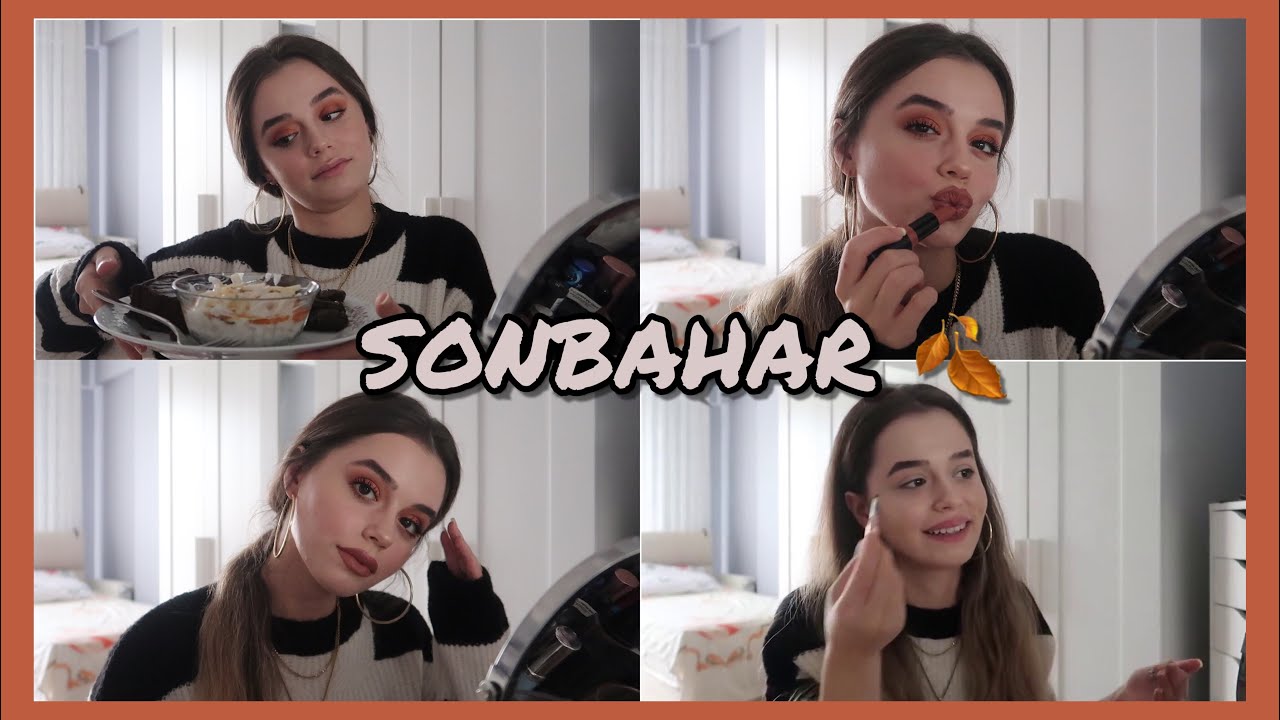TURUNCU & BAKIR MAKYAJ! SONBAHAR 🍂