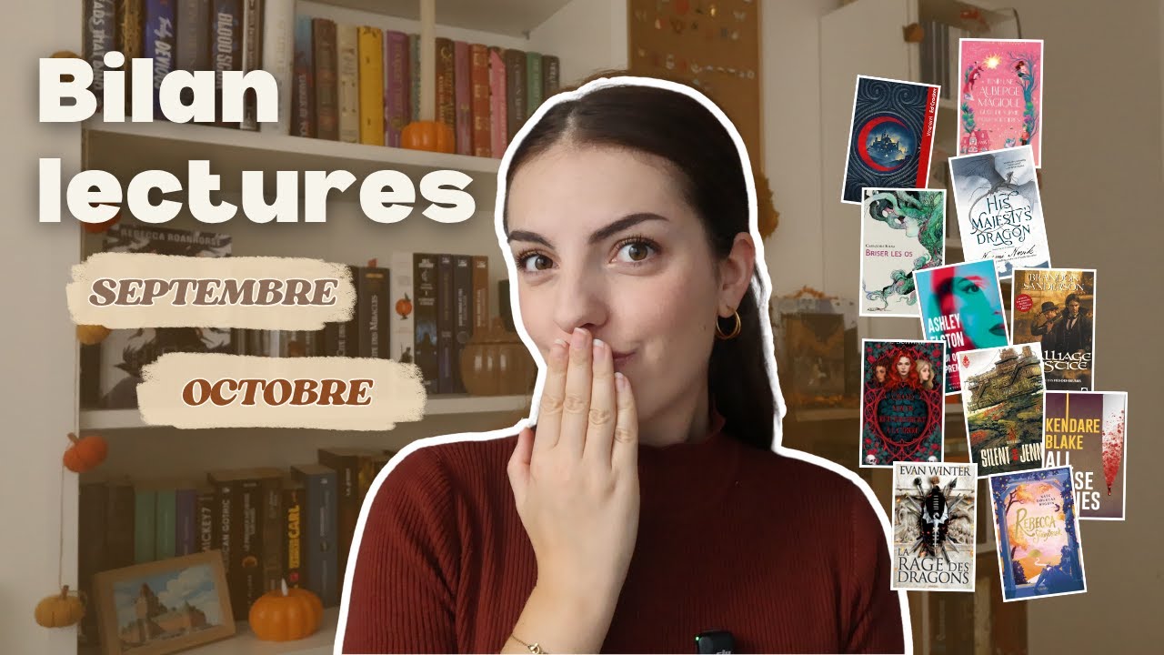 Bilan lectures de septembre et octobre - Ma meilleure lecture de l'année ? 👀