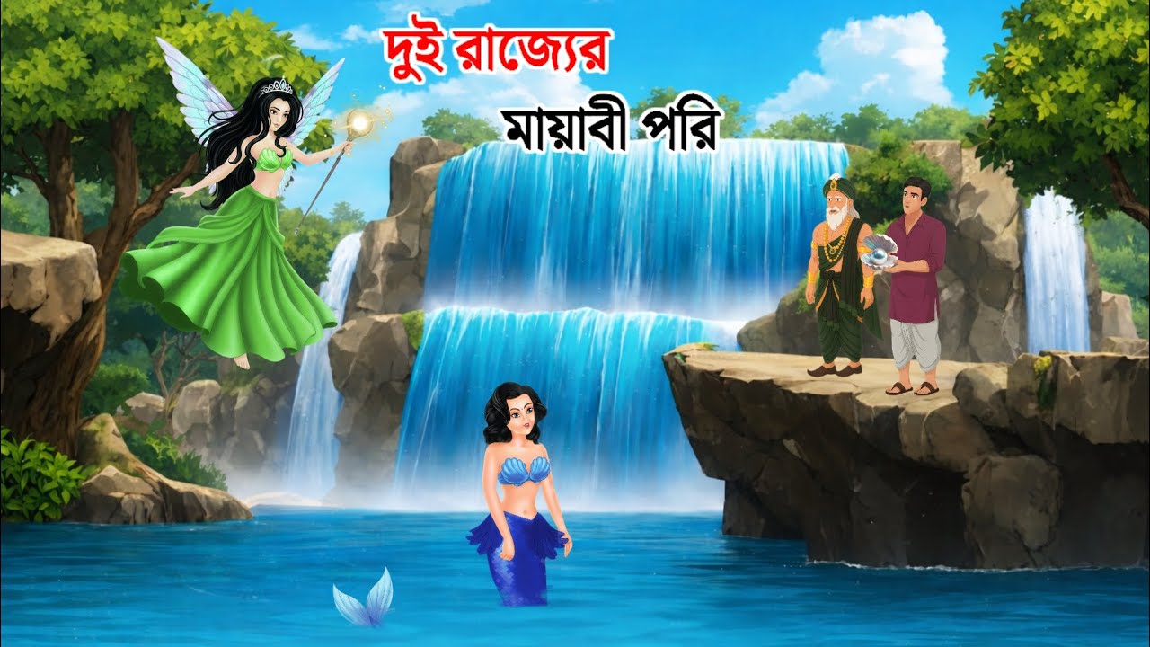 দুই রাজ্যের মায়াবী পরি | cartoon rupkothar golpo | Bangla moral stories | Bangla golpo | golpo 