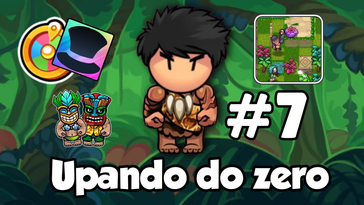 Upando do zero#7 - Primeiro lendário na roleta + Masmorra | Bomber Friends