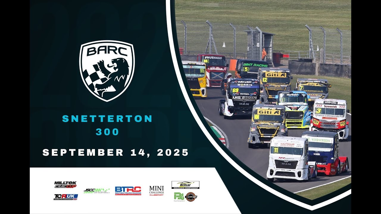BARC LIVE | Snetterton 300 | September 14