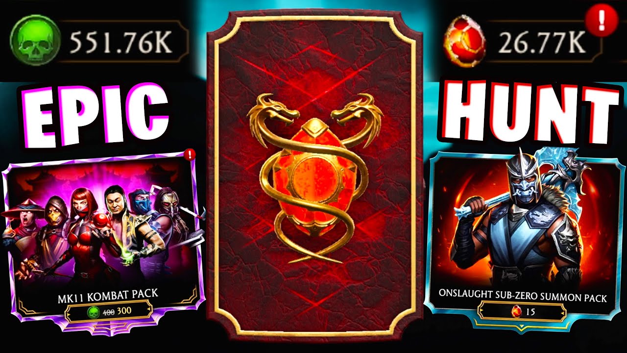 MK Mobile. New MK11 Kombat Pack is AMAZING! Onslaught Sub-Zero Opening!