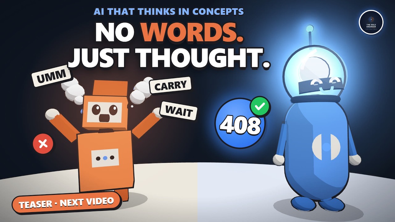 AI That Thinks Without Words: NCM, Coconut, HybridAgent (Teaser)