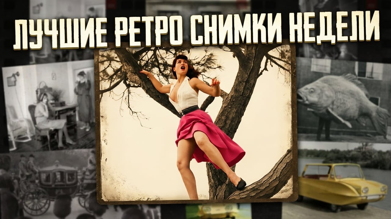 🎬 Лучшие ретро снимки недели! Архивные снимки, старые фотографии, которые стоит увидеть каждому