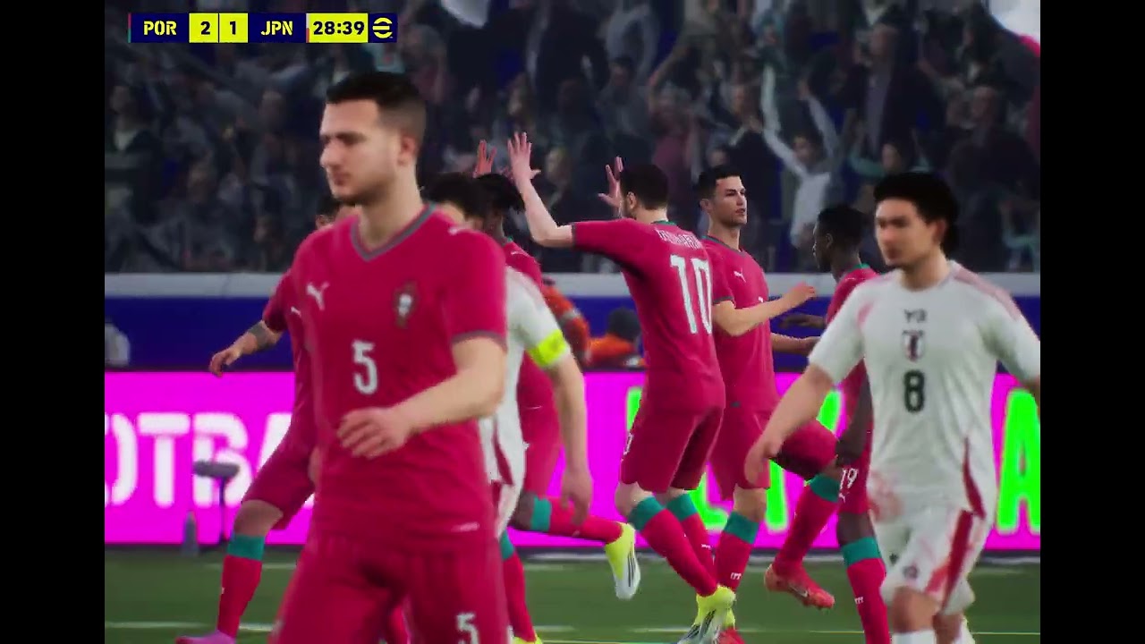 PORTUGAL VS JAPAN FRIENDLY MATCH #fifa #efootball #fifaworldcup 