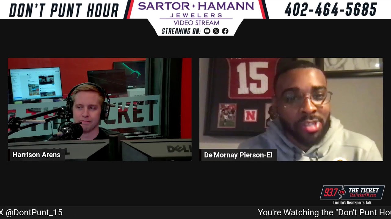 Don't Punt Hour w/De'Mornay Pierson-El - February 19th, 2026
