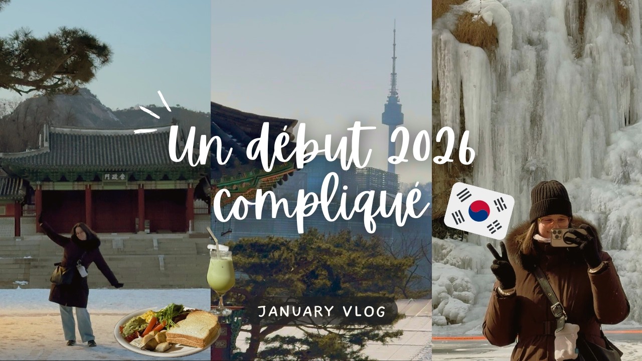 un début d'année complqué, showcase enhypen, visites, pop up ✩ january vlog pvt corée du sud