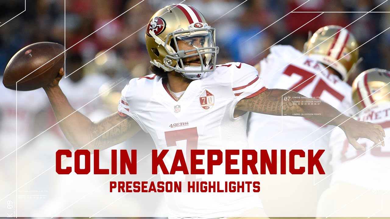 Every Colin Kaepernick Throw & Run | 49ers vs. Chargers | NFL 2016 Preseason Highlights