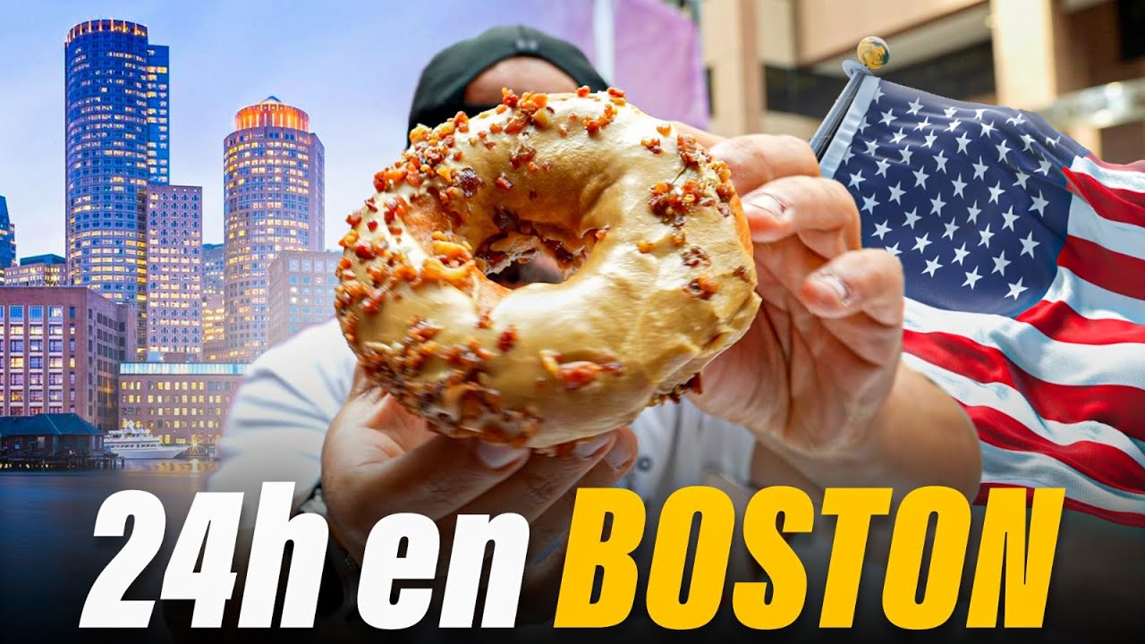 24 HORAS REVENTANDO A COMER EN BOSTON / DONUTS, PIZZA, LANGOSTA