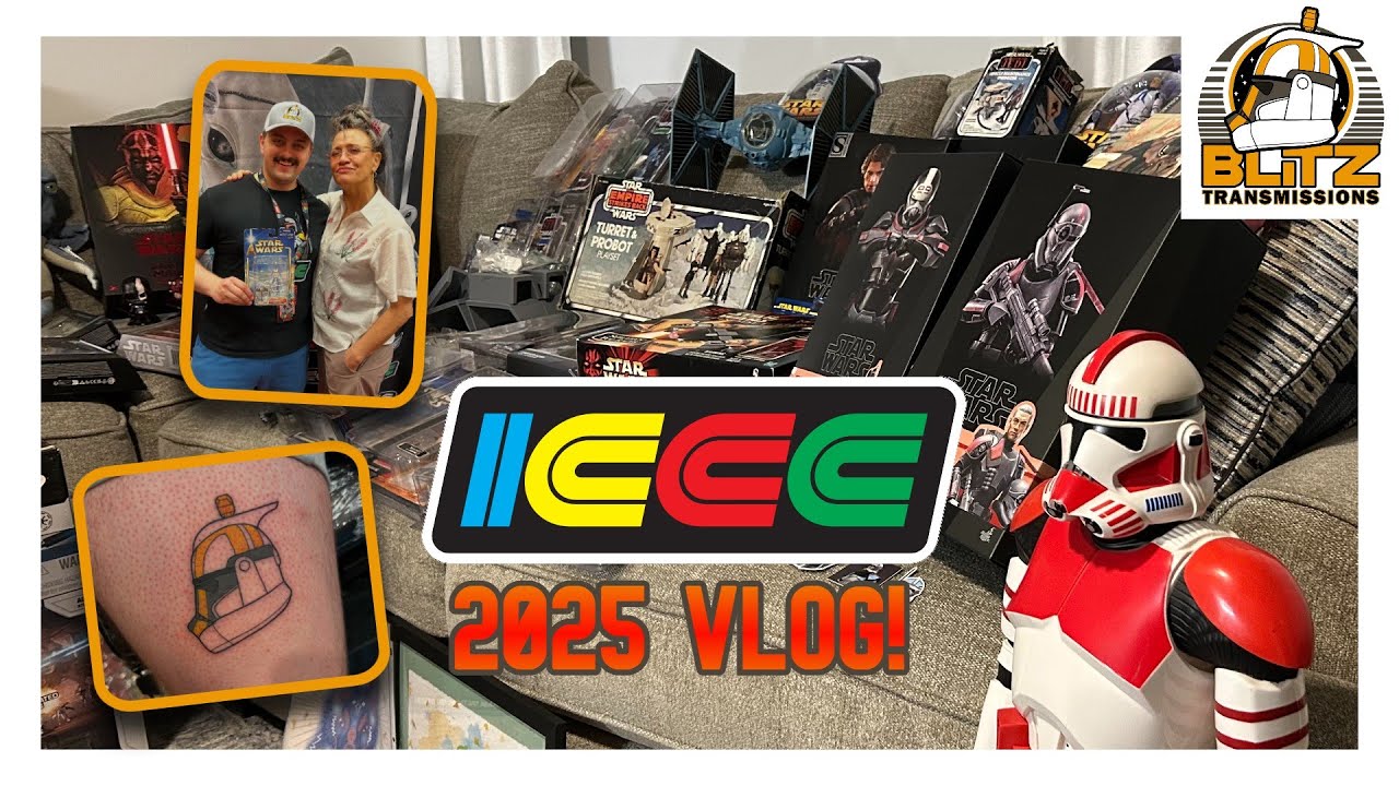 The MOST FUN CON for Star Wars Fans and Collectors - ICCCon 2025 Vlog!