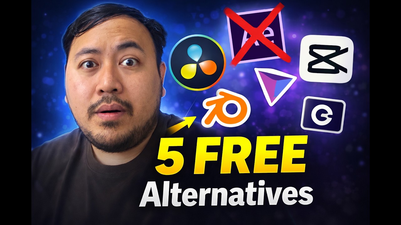 5 FREE AFTER EFFECTS ALTERNATIVES