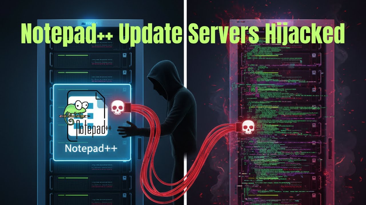 Notepad++ Update Servers Hijacked to Redirect Users to Malicious Servers