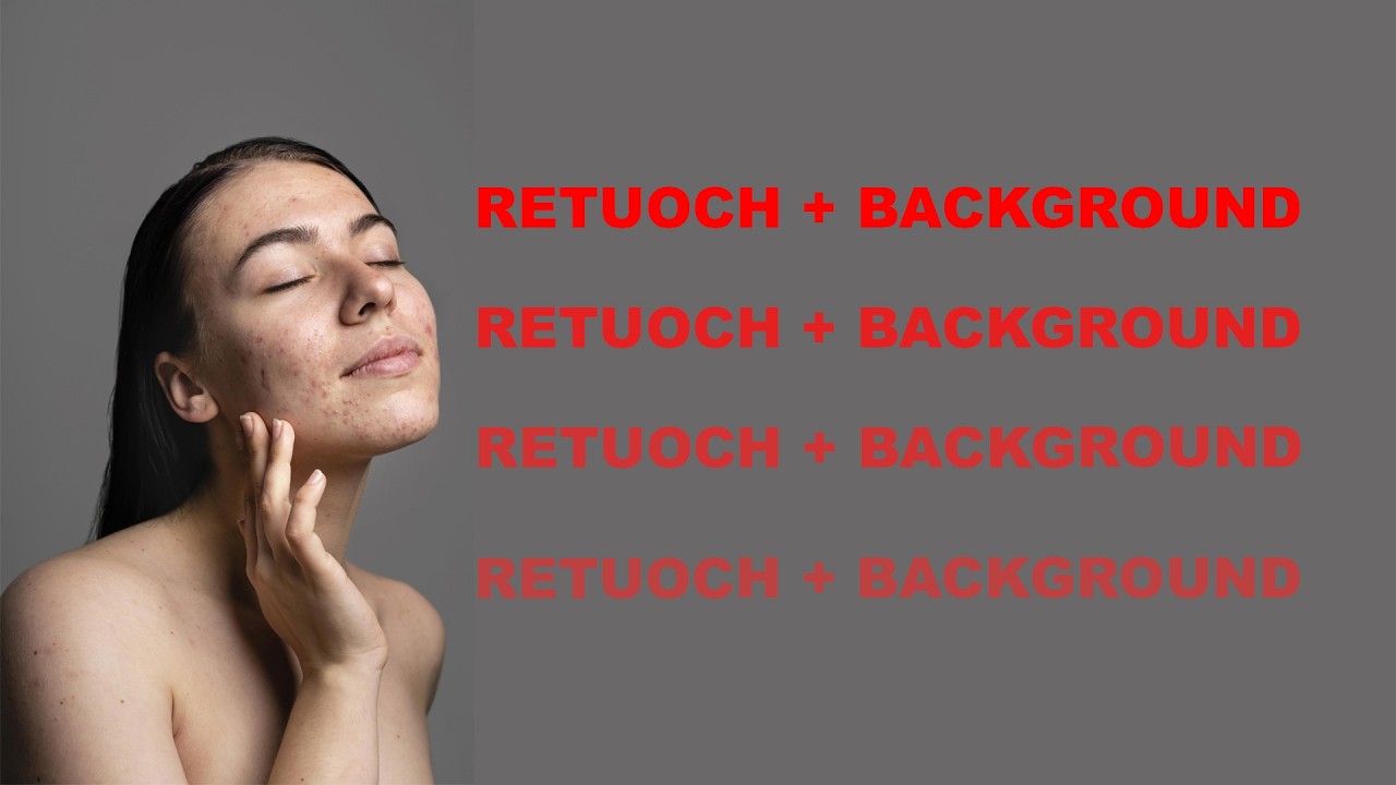 Professional Retouching + Background Change in Photoshop