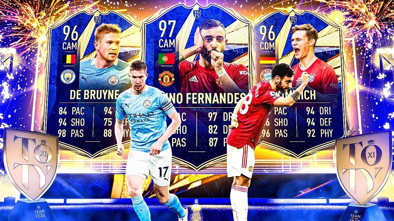 FIFA 21 Team of the Year Midfielders Pack Opening!
