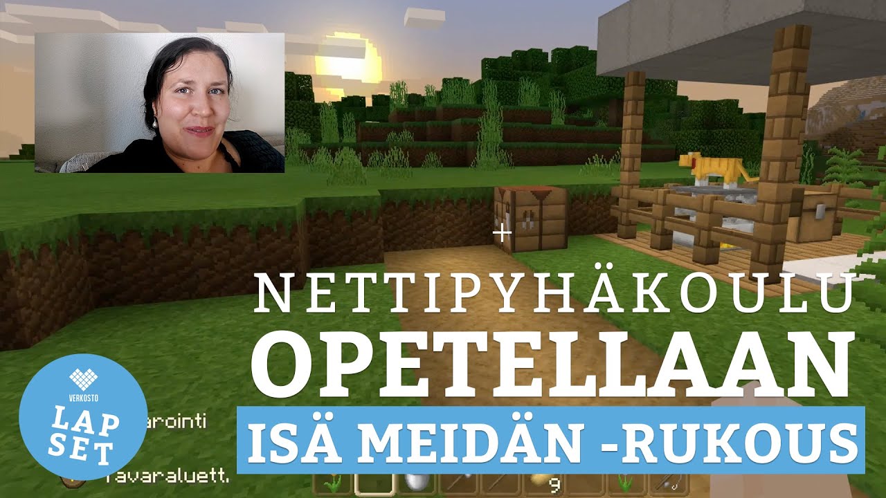 Nettipyhäkoulu: Opetellaan Isä meidän -rukous