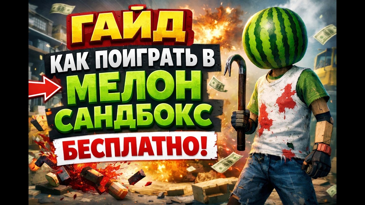 Гайд: как поиграть в Мелон Сандбокс бесплатно и официально!» ✅